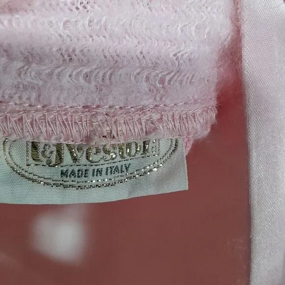 Vintage Robe Italian PinkT&J Vestor , Size 42 - Picture 6 of 9